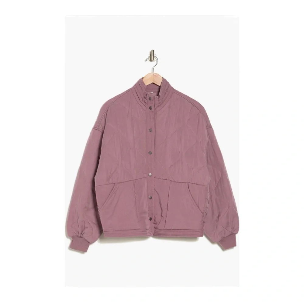 BLANKNYC Quilted Jacket in Wisteria NWT - Picture 2 of 8